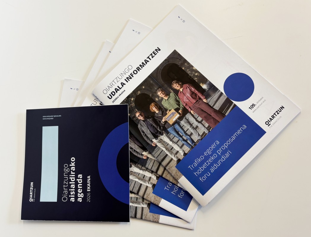“Udala Informatzen” aldizkariaren urteko lehen alea kalean da